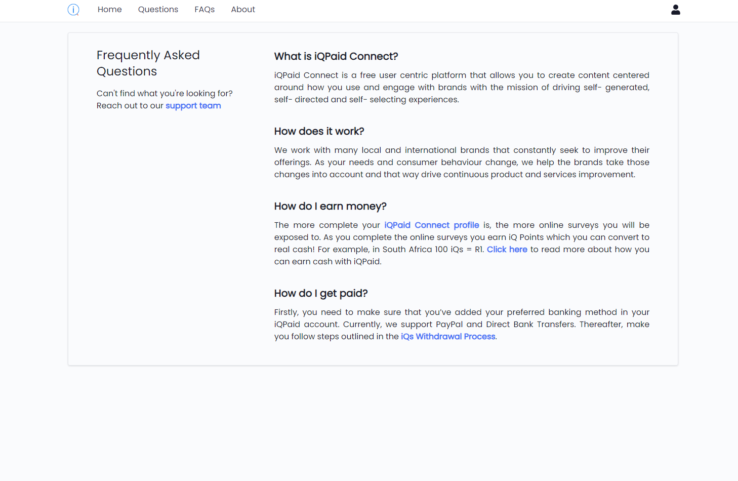 FAQs